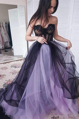 Charming Sweetheart Ball Gown Tulle Prom Dress
